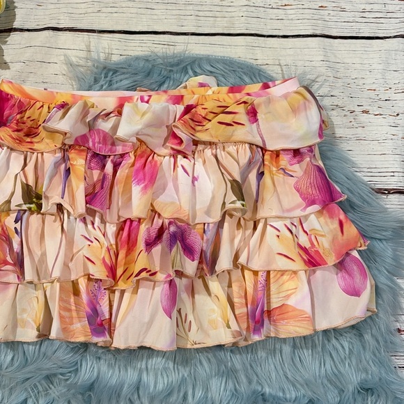 NWT Urban Outfitters Out From Under Cammy Ruffle Trim Micro Skort - Picture 7 of 11